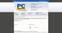 Desktop Screenshot of pcspezialist-dortmund.de